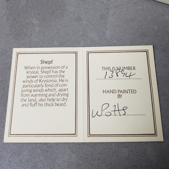 World Of Krystonia S. Shepf Vintage - Picture 10 of 11